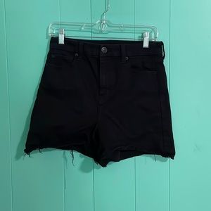 American Eagle, Size 10, Black Jean Shorts